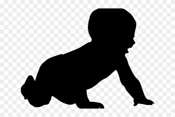 Baby Deer Clipart - Baby Silhouette Clip Art