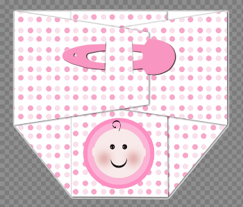 Baby Diaper Transparent Image