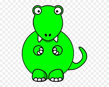 Baby Dinosaur Clipart Outline - My Dinosaur Farts [book]