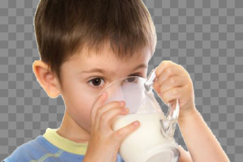 Baby Drinking Milk Transparent Image