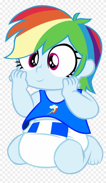 Baby Equestria Girl Rainbow Dash By Megarainbowdash2000 - Baby Rainbow Dash Equestria Girls