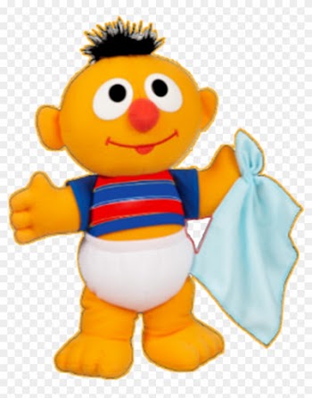 Baby Ernie Sesame Street Personalized Or And 11 Similar - Sesame Street Baby Sniffles Ernie