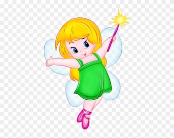 Baby Fairies Cartoon Clip Art - Cute Baby Fairy Cartoon