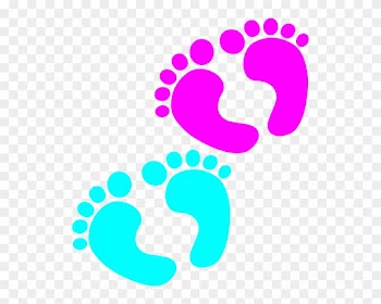 Baby Feet 2 Clip Art At Clker - Baby Shower Png