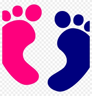 Baby Feet Clip Art Ba Feet Clip Art At Clker Vector - Pink Baby Feet Clip Art