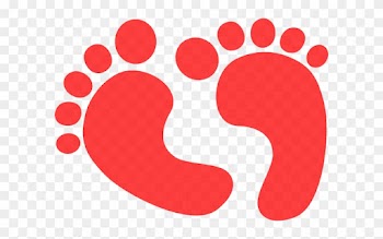Baby Feet Clip Art - Daddy To Be Baby Onesies