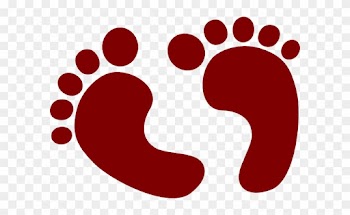Baby Feet Clip Art - Daddy To Be Baby Onesies