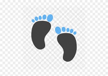 Baby Feet Icon - Baby Steps Icon