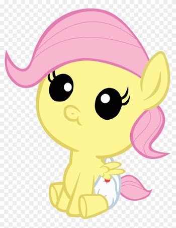 Baby Fluttershy By Azzu-nyan On Deviantart - Baby Fluttershy