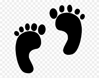 Baby Footprints Clip Art