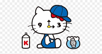 Baby G × Hello Kitty Inspired By 70's Street Graffiti - Baby G X Hello Kitty