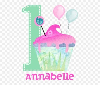 Baby Girl 1st Birthday Banner - Custom Baby Girl 1st Birthday Greeting Cards