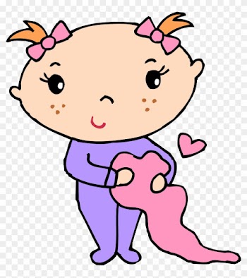Baby Girl Baby Clip Art Free Clipart Clipartcow - Clip Art Of Baby