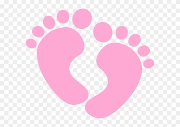 Baby Girl Clipart Free Clipartmonk Free Clip Art Images - Pink Baby Feet Clipart