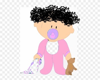 Baby Girl Dale - Baby Hair Clip Art