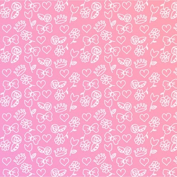 Baby girl editable pattern Free Vector