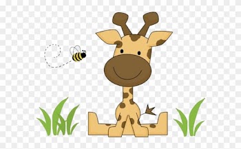 Baby Girl Giraffe Clip Art - Baby Giraffe Clip Art