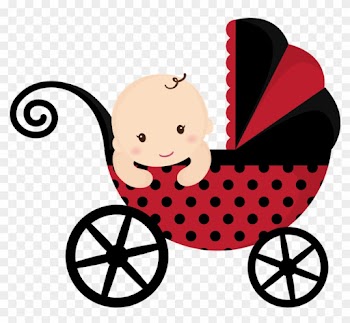 Baby Girl Newborn, Clipart Baby, Baby Cookies, Baby - Bee Baby Carriage Clip Art