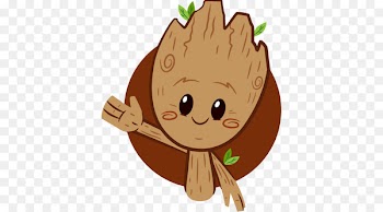 Baby Groot Sticker Telegram Facebook - guardians of the galaxy 