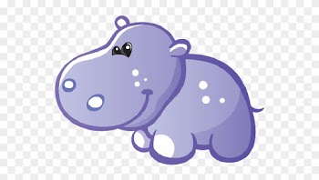 Baby Hippo Images - Cute Baby Hippo Cartoon