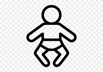 Baby Icon Png Download - White Baby Icon Png