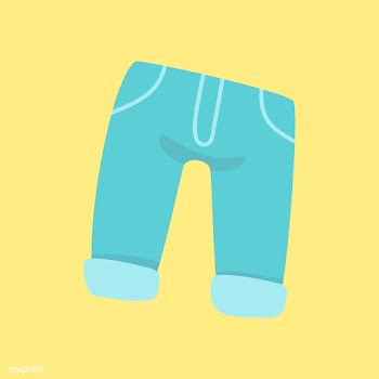 Baby jean pants vector | Free stock vector - 544550