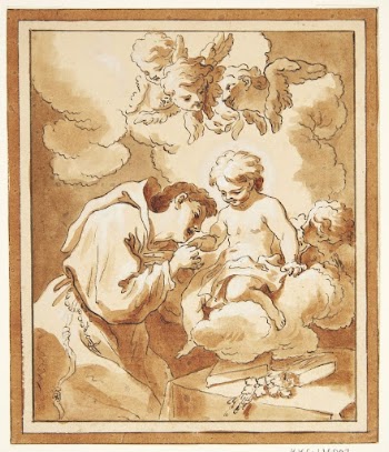 Baby Jesus floating on a cloud | Free Photo - rawpixel