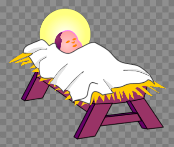Baby Jesus PNG Image Background