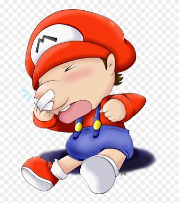 Baby Mario Boohoo By Chissyrulez94 - Baby Mario And Baby Peach