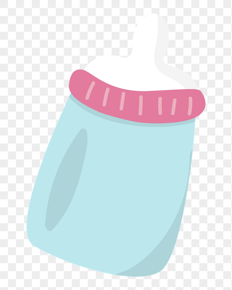Baby milk bottle png sticker, | Free PNG Illustration - rawpixel