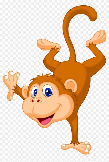Baby Monkey Cartoon Png