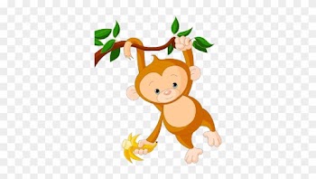 Baby Monkey Clip Art Free - Baby Monkey Clip Art