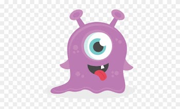 Baby Monster Svg Scrapbook Cut File Cute Clipart Files - Baby Monster Clipart