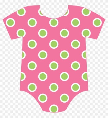 Baby Onesies Clipart - Moldes De Bodys Para Baby Shower