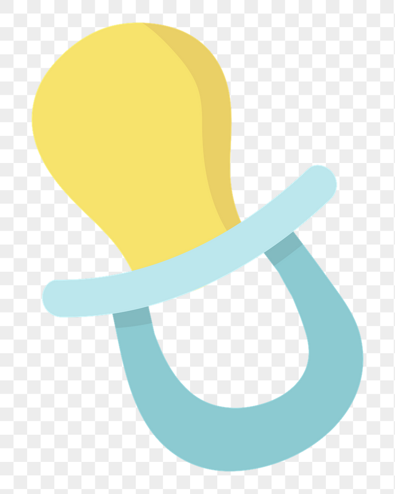 Baby pacifier png sticker, transparent | Free PNG Illustration - rawpixel