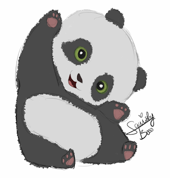 Baby Panda Png High-quality Image - Cute Baby Panda Paint ...