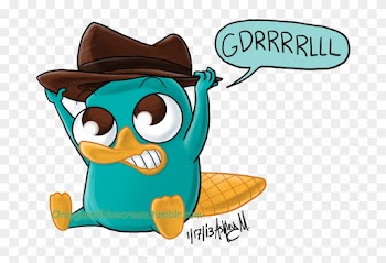 Baby Perry The Platypus By Orangebluecream On Clipart - Perry The Platypus As A Baby