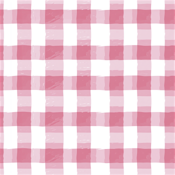 Baby Pink Gingham Pattern