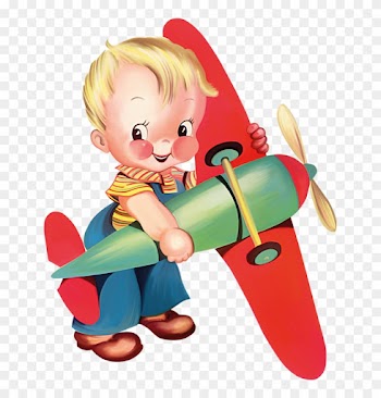 Яндекс - Фотки - Baby Playing With Airplane Clipart