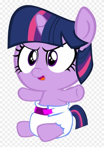 Baby Princess Twilight Sparkle Angrily Sitting By Megarainbowdash2000 - Mlp Twilight Sparkle Baby