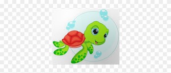 Baby Sea Turtle Cartoon