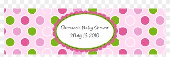 Baby Shower Candy - Baby Shower Water Bottle Labels