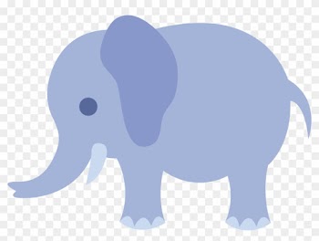 Baby Shower Clipart The Cliparts - Blue Elephant Clipart