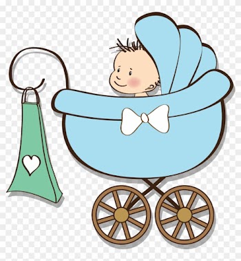 Baby Shower Gift Infant Clip Art - Baby Carriages Clip Art