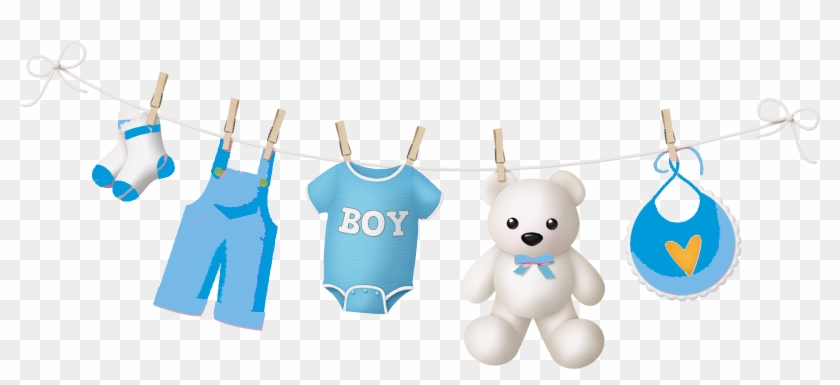 Baby Shower Images Png - Baby Clothes Cartoon Png