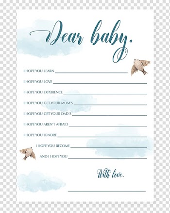 Baby shower Infant Game Prediction Boy, baby shower cards collection frame transparent background PNG clipart