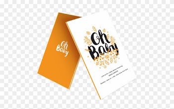 Baby Shower Invitations - Baby Shower Guest Book With Gift Log: Oh Baby!