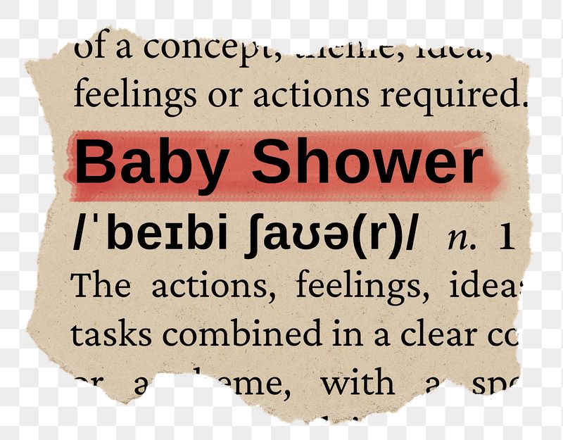 Baby Shower png word sticker, | Free PNG - rawpixel