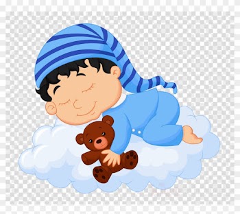 Baby Sleeping On Cloud Clipart Stock Photography Sleep - Baby Sleeping Cloud Vector