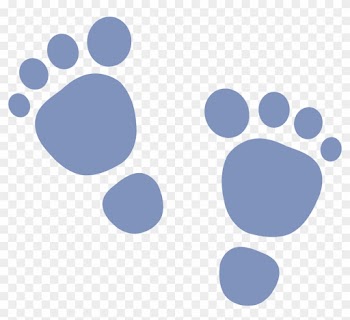 Baby Steps - Baby Feet Clip Art